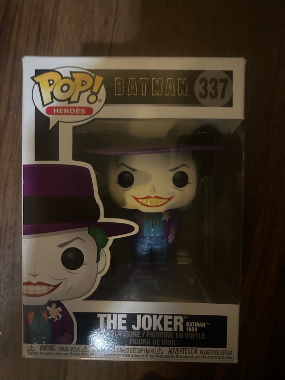 Funko Pop! Heroes: Batman (1989) - The Joker #337